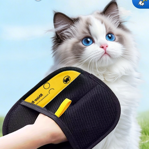 Static Hair Removal Gloves for Pets, 1 to 3 Piece Sets