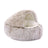Thick plush cat sleeping bed in two-tone velvet, photo 7 of 29