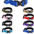 Adjustable nylon dog collar in 8 colour options