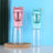 Portable Pet Food and Water Cup with Cute Ear Design in 350ml or 550ml Sizes