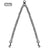 Double ended retractable lead for walking two dogs from one handle
