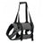 Denim dog harness and matching lead set in blue, product image 8