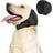 Dog ear muffs for noise reduction in Pink, close-up detail