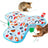 Interactive cat play cover with sound in sky blue, photo 6
