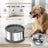 Stainless Steel Floating Pet Bowl in 2.5L, 3.5L and 4.5L Sizes for Dogs and Cats