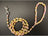 Pearl beaded harness lead for dogs and cats, ideal for everyday use