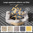 Double-layer EVA cat litter trapper mat, shown in 7 colours and styles