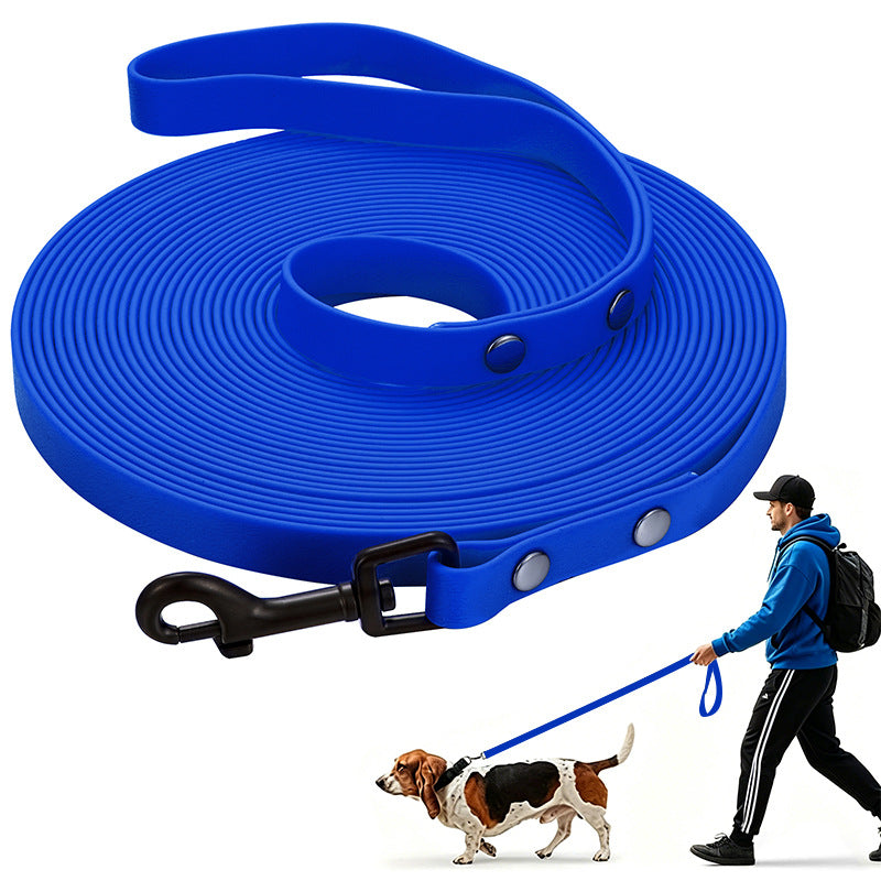 Waterproof PVC dog training lead, 3 sizes available