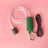 Compact USB aquarium air pump in a colourful silicone shell, view 8