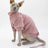 Breathable two leg pet tops in stripes and plain colours