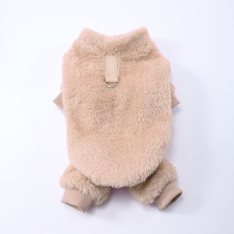 Fleece lined cable knit dog jumpsuit, available in 12 colours, image 22