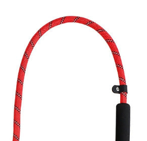 Rope slip leads in bright colours with stopper ring