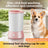 Automatic Dog Paw Cleaner, Rechargeable No-Rub Electric Paw Washer