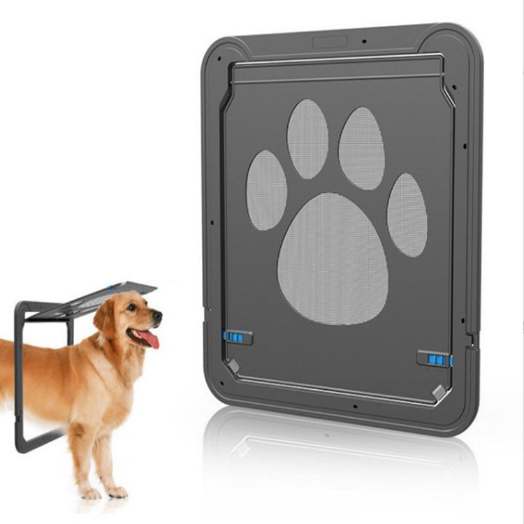 Black pet door panel for screen and interior doors, photo 4