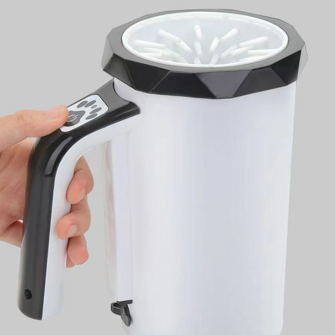 Automatic Dog Paw Washing Cup, Compact ABS Hands-Free Cleaner