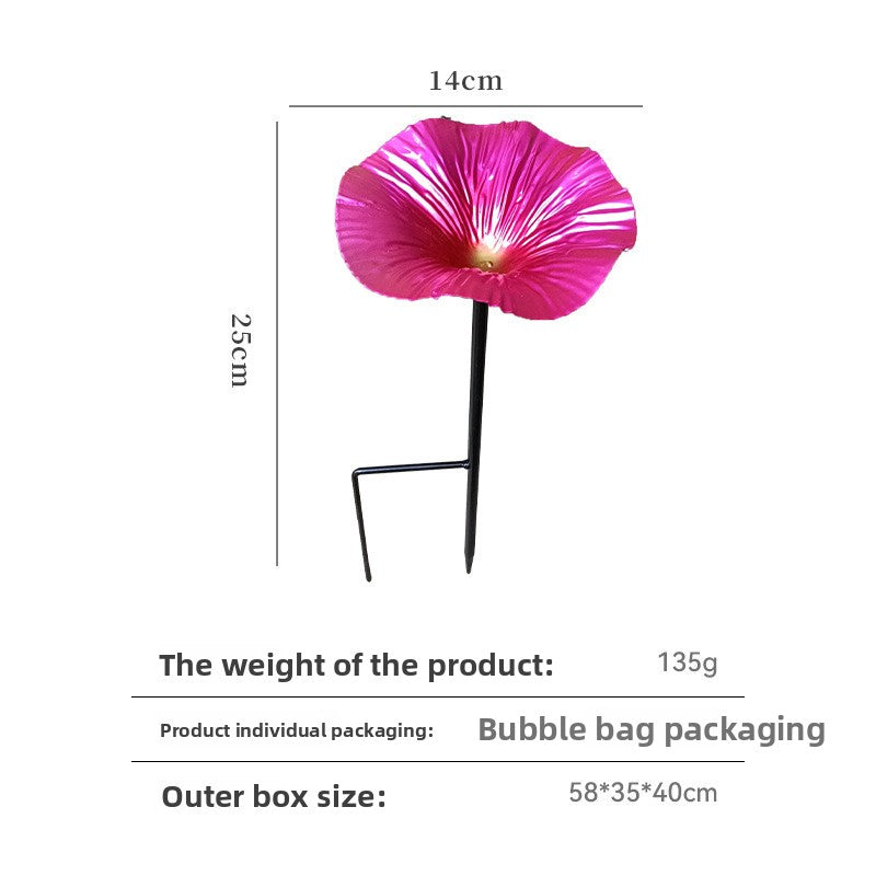 Decorative Wrought Iron Garden Bird Feeder and Bird Bath with Flower Design