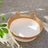 Small woven rattan cat nest in macaron blue with ball, view 7