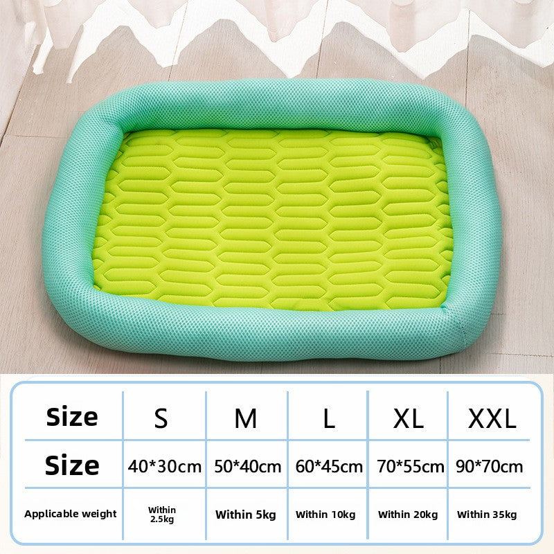 Rattan cooling mat with cute pattern for cats and small dogs, photo 95