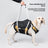 Reflective support dog harness with lift handle, ideal for everyday use