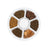 Six-Compartment Automatic Timed Cat Feeder Bowl with Programmable Meal Schedule