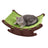 Felt rocking cat bed with built-in scratching board, product image 5