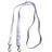 PVC dog harness lead and collar set in bright colours, 4 sizes available