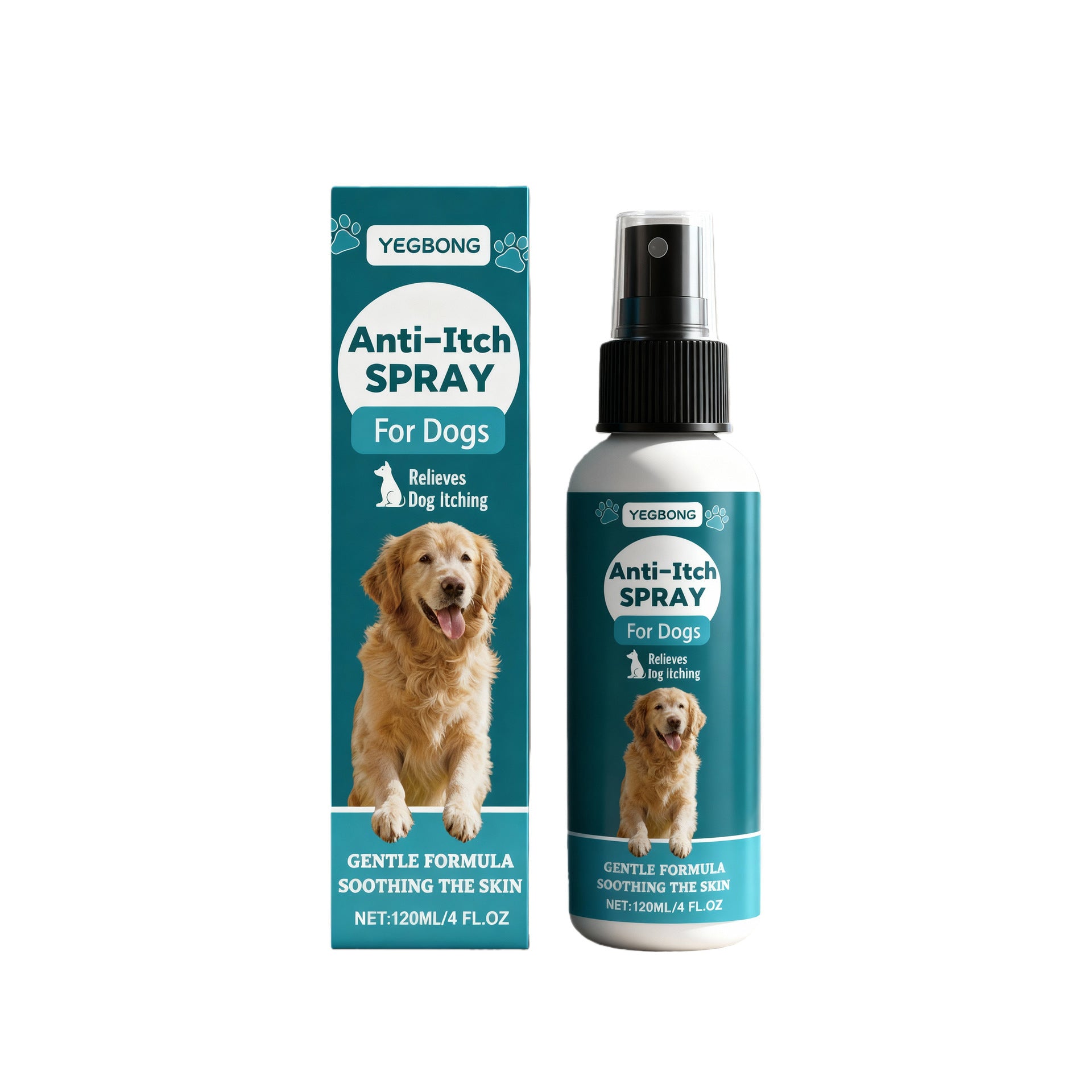 Soothing Pet Skin Care Spray for Itchy and Dry Skin