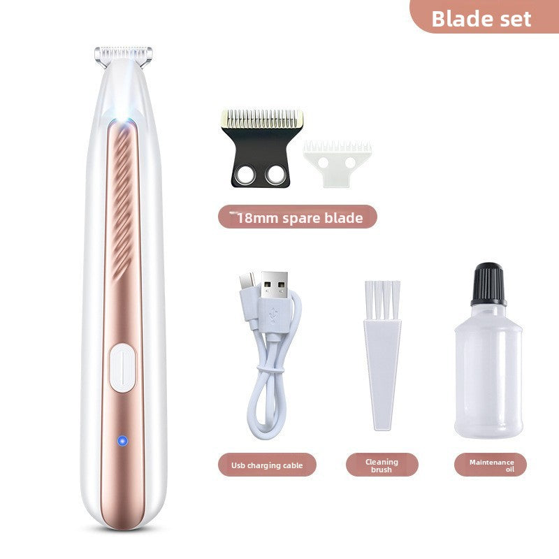 Quiet Electric Paw Hair Trimmer for Dogs and Cats, Rechargeable