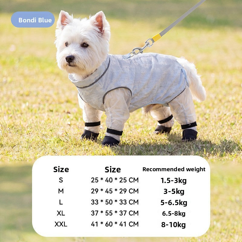 Four leg dust proof dog suit, available in 18 styles, image 52