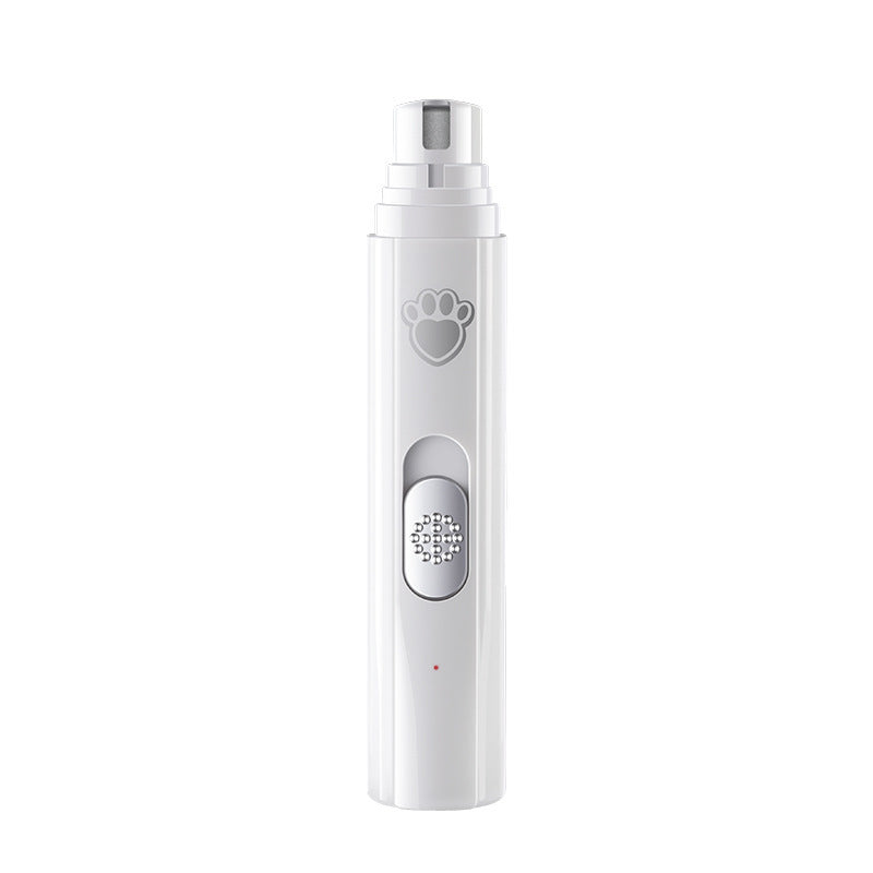 2-in-1 LED Pet Nail Grinder and Clipper with Safety Cover, USB