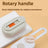 USB Rechargeable Spray Grooming Comb with Silicone Massage Bristles