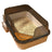 Semi-Enclosed Cat Litter Box for Large Cats, Anti-Splash Design