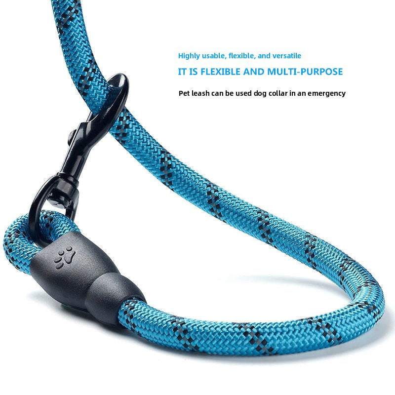 Reflective dog leads in seven colours and four lengths