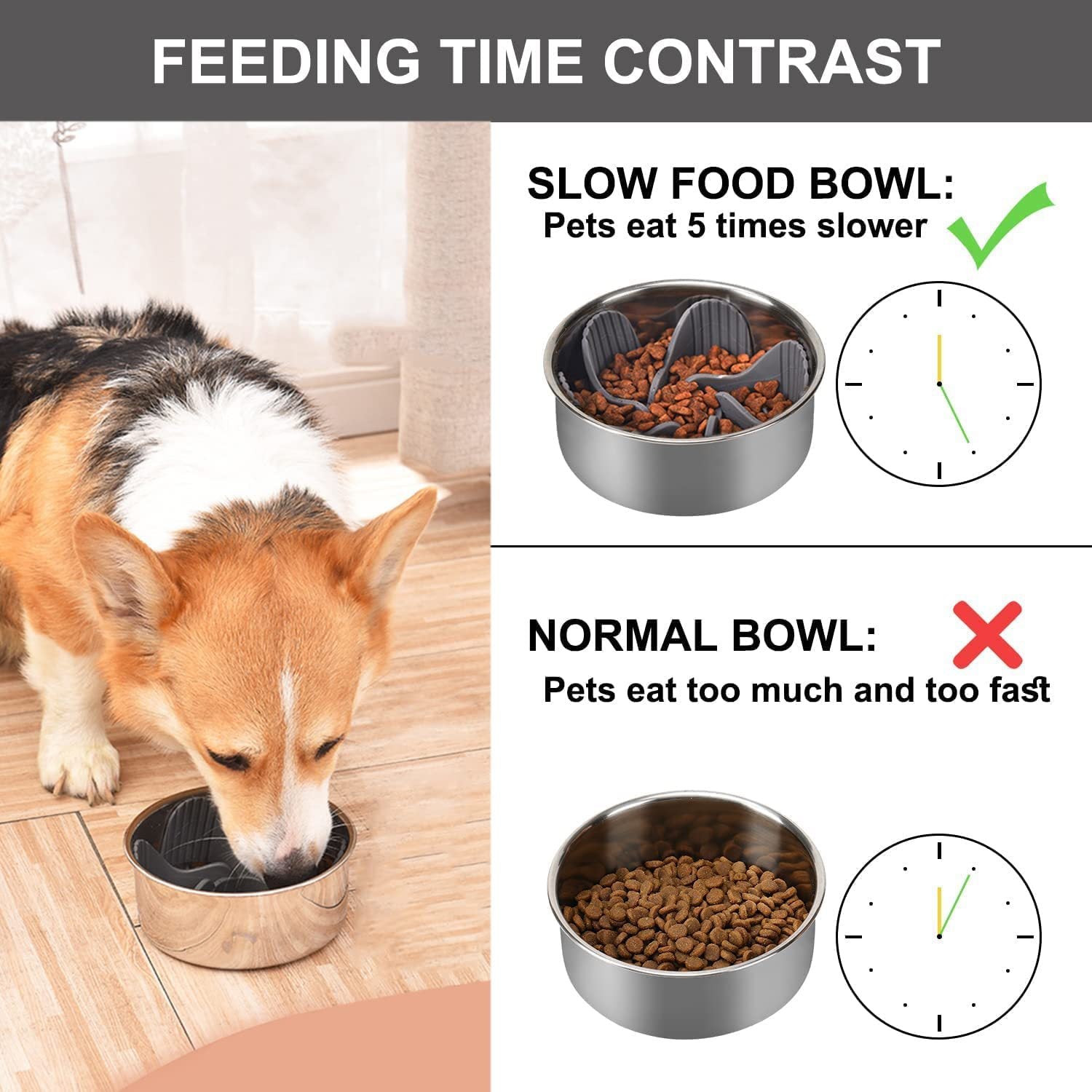 Silicone slow feeder lick mat for dogs and cats, photo 3 of 24