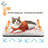Self-warming pet mat with reflective layer, main product photo
