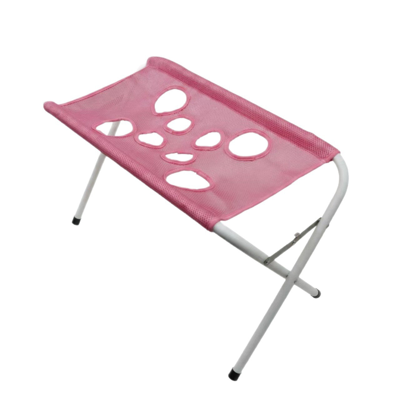 Hanging pet grooming hammock for dogs and cats, shown in 6 colours and styles