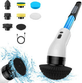 Rechargeable Electric Aquarium Brush with Interchangeable Heads