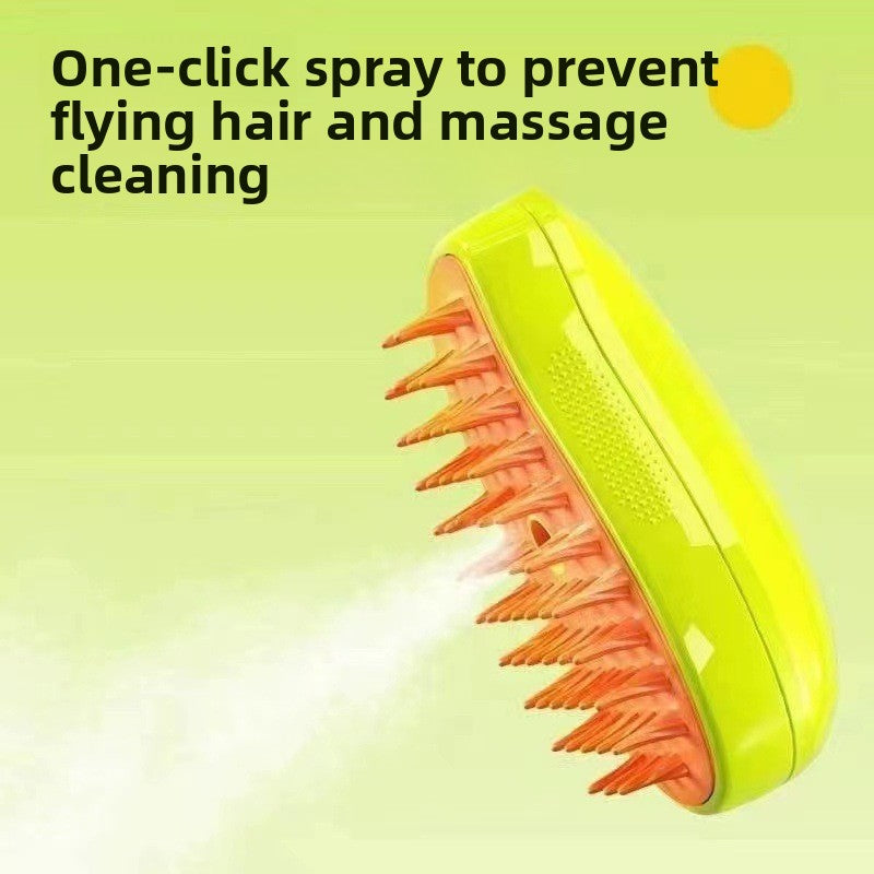USB Electric Spray Grooming Comb for Dog and Cat Hair Care