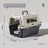 Plastic cat travel carrier with air vents and carry handle, photo 16