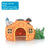 Resin rock turtle basking platform and reptile hide in Style BF1263