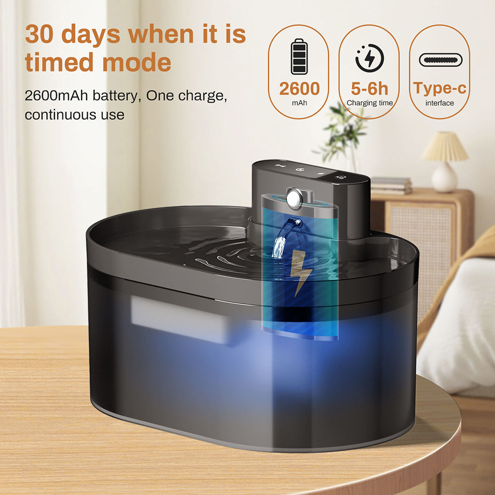 Automatic Sensor Pet Water Dispenser Stainless Steel