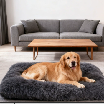 Thick Plush Cat Nest and Dog Sleeping Mat for Winter