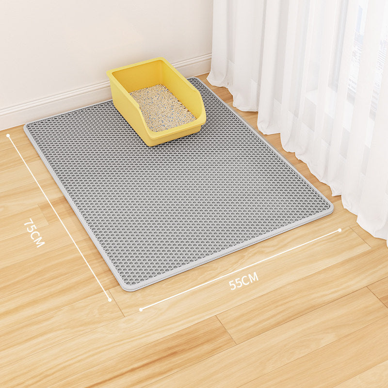 Anti-Slip Double Layer Cat Litter Control Mat