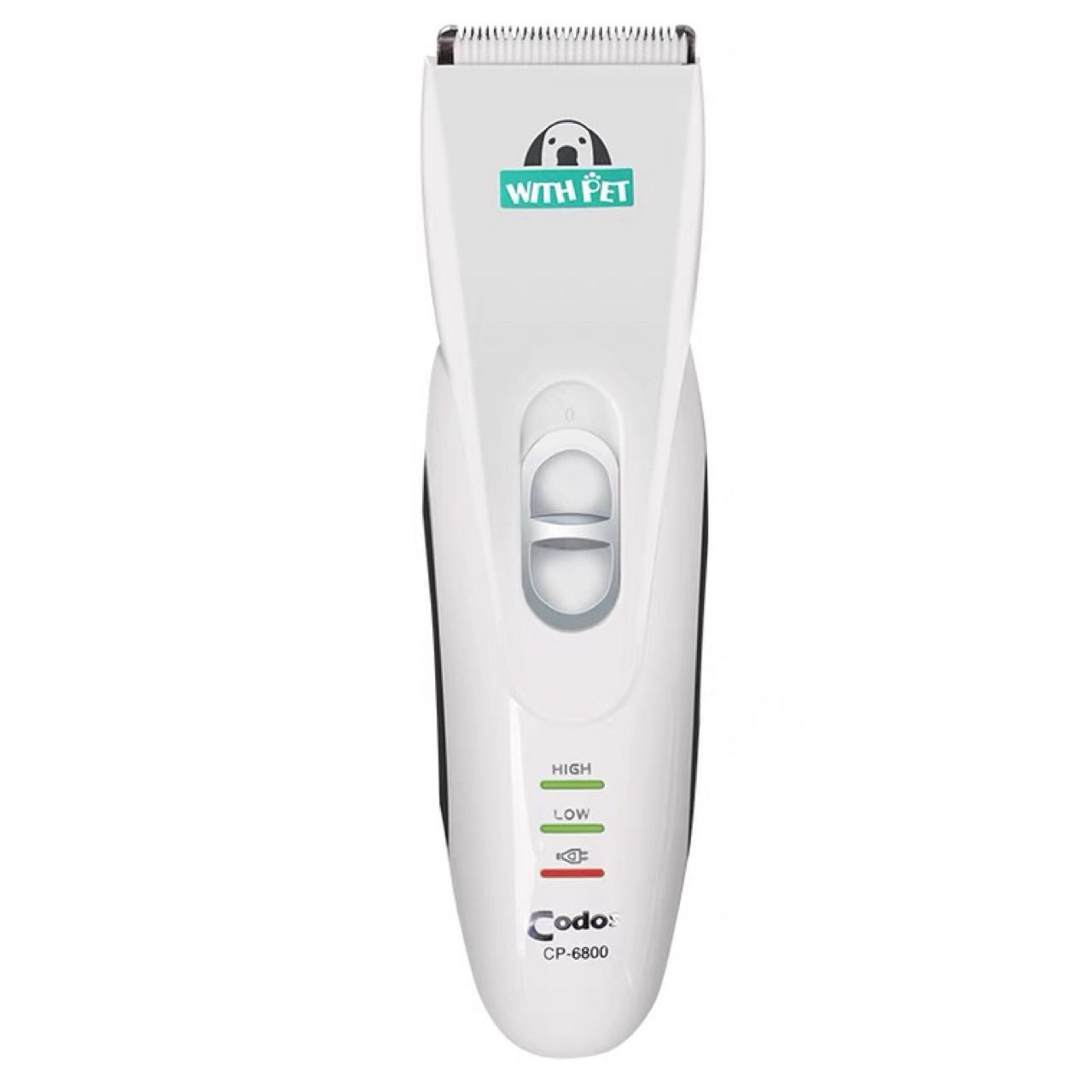 Cordless Electric Pet Hair Clipper, Low Noise Trimmer for Dogs