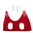 Pet grooming hammock holding a small dog for nail trimming