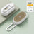USB Rechargeable Spray Grooming Comb with Silicone Massage Bristles