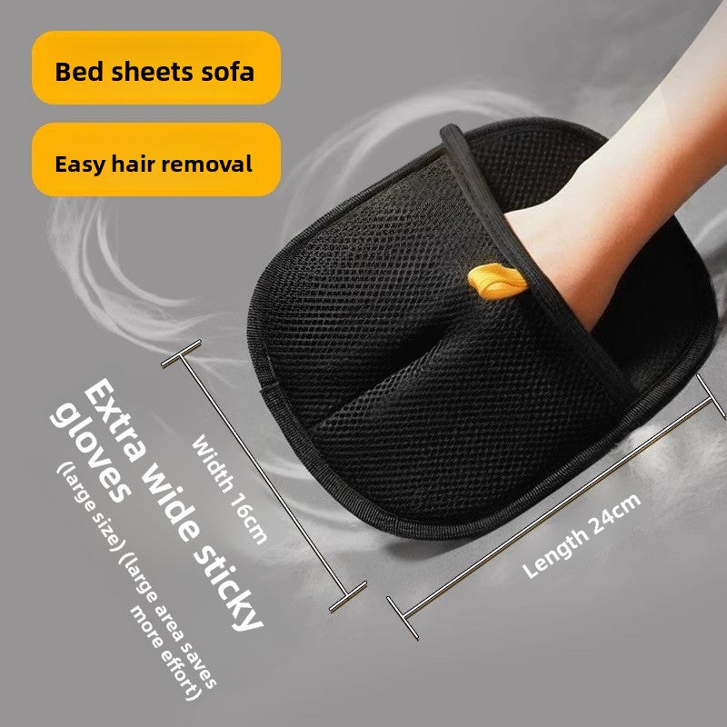 Electrostatic Pet Hair Removal Glove for Dogs and Cats