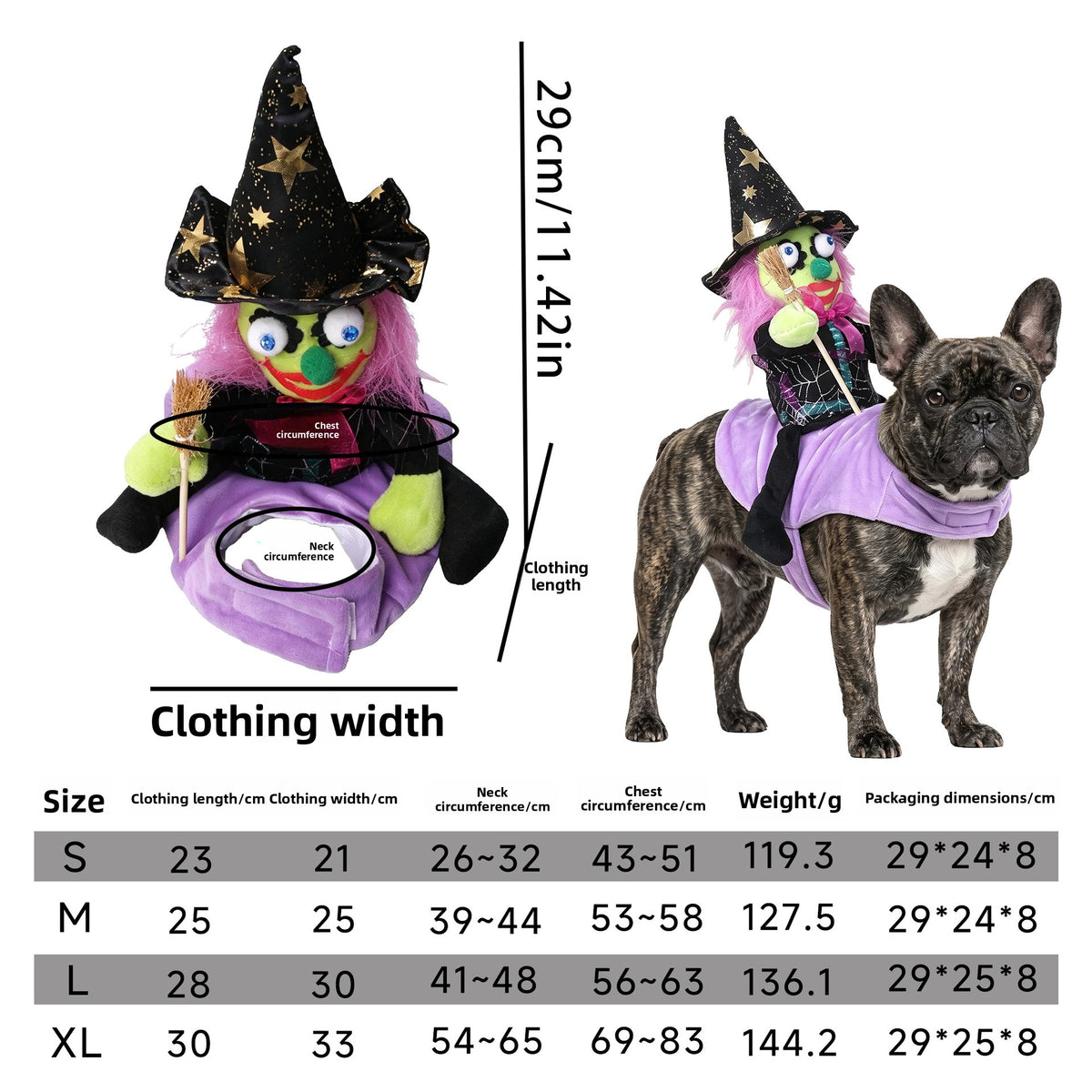 Funny pumpkin and spider Halloween costume for dogs and cats, image 13