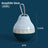 Portable silicone pet water bottle with built-in bowl in Peach Pink 400ml, top view
