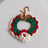 Hand knitted Christmas and floral pet scarf for dogs and cats, image 9